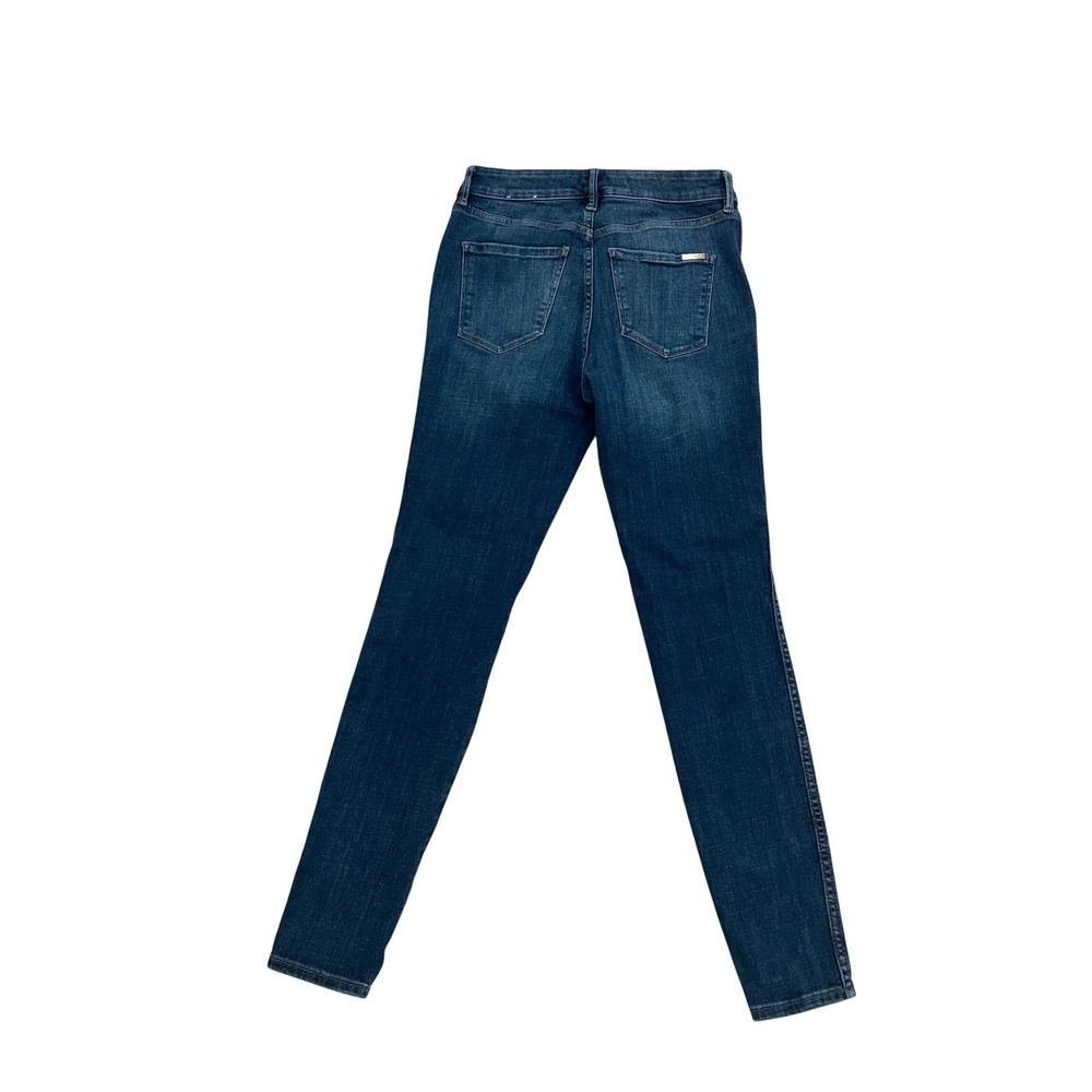 White House Black Market Everyday Soft Extra High Rise Skinny Jeans Blue Size 2 - Picture 2 of 6